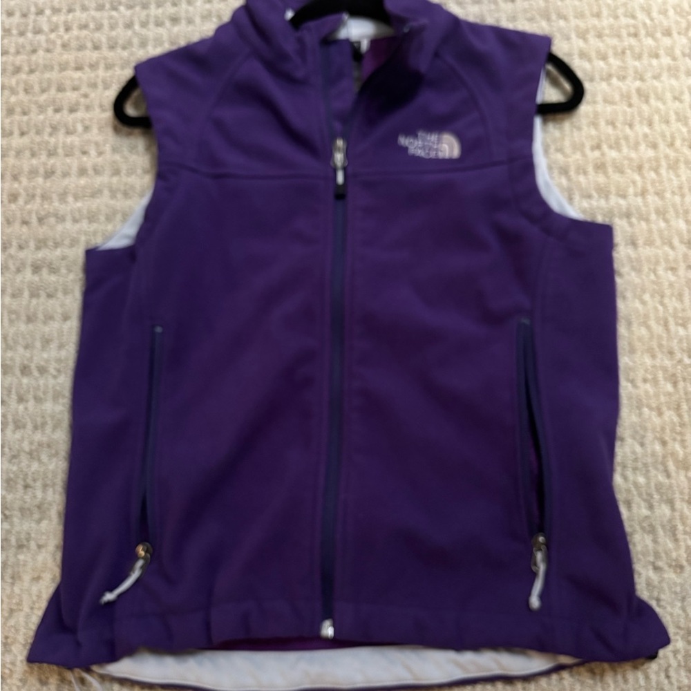 The North Face Purple Fleece Vest